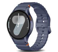 Ynitec Correas Deportivas Compatibles con Samsung Galaxy Watch 7 Correa 40mm 44mm Mujer Hombr - No Gap 20mm Correas de Silicona Suave para Pulsera Galaxy Watch 6 5 4 FE/Classic/Pro, Gris azulado