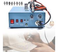 YNITJH Kit Inteligente De Aplicación De Diamantes De Imitación para Manualidades Y Negocios,Incluye 8 Boquillas (1-8mm),hasta 80 Strass/Min,Uso Inmediato, Joyería,Regalos Y Decoración Textil