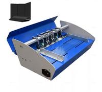 YNITJH Máquina Plegadora Eléctrica 3 En 1 con Tecnología De Plegado Longitudinal,Apertura Independiente De Troqueles para Mayor Durabilidad,para Crear álbumes,Sobres,Documentos 460mm/18in