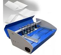 YNITJH Plegadora Eléctrica Profesional 3 En 1,Máquina para Plegar, Perforar Y Cortar Línea Punteada,Ancho Máx. 460/520 Mm,para Tarjetas,Invitaciones,Menús Y Embalaje Ligero 460mm/18in