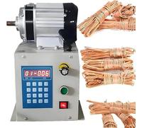 YNIYUJKL Automatic Coil Winding Machine, Heavy-Duty with Digital Control, 0-9999 Precision Counter, Fully Adjustable Speed For Enameled Wire, Compact 38X26Cm Size