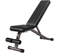 YNIYUJKL Banco De Pesas Profesional, Banco De Mancuernas Ajustable, Cama Multifuncional para Ejercicios En Casa, Banco para Abdominales, Tabla Supina para Gimnasio,Black-122 * 43 * 120cm