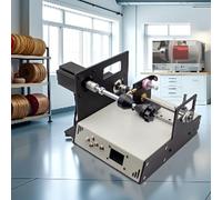 YNIYUJKL Coil Winding Machine, 120-900 RPM Speed, LCD Screen, Electric Coil Winder with Auto-Wire Alignment, Digital Cable Wiring For Transformers and Motors