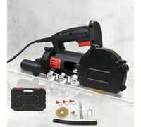YNIYUJKL Electric Tile Cleaner, Grout Removal Machine with Dust Collection, 900W Power, 1.2Mm Blade Thickness, Ideal For Cleaning Tile Joints In Kitchens and Living Rooms
