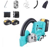YNIYUJKL Electric Tile Seam Cleaning Machine, Caulking Tool Kit with 6-Wheel Drive, 100Mm Seam Clearing Diameter For Efficient Kitchen and Bedroom Cleaning