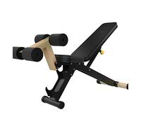 YNIYUJKL Equipo De Gimnasio Plegable para Levantamiento De Pesas, Unisex, para Abdominales, con Ajuste De Velocidad Múltiple Y Capacidad De Carga De 300 Kg.,Black-146 * 111.5 * 60cm