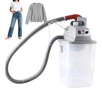 YNIYUJKL Fabric Thread Trimming Machine, 450W Brushless Cutter with Storage Bucket, Stepless Speed Regulation, 15-50Mm Width For Garment Factories