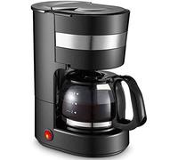 YNIYUJKL Fabricante De Máquinas, Máquina Doméstica, Cafetera Automática De Vidrio con Filtro De Goteo, Base De Aislamiento De Temperatura Constante, Anti-Quemaduras