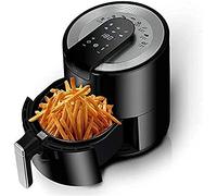 YNIYUJKL Freidora De Aire para Uso Doméstico De 5,5 L, Freidora Eléctrica De Aire Caliente De Gran Tamaño para Familias con 6 Programas Preestablecidos, Pantalla Táctil Digital LC