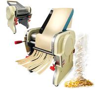 YNIYUJKL Máquina Eléctrica Comercial para Hacer Pasta, Máquina para Hacer Fideos, Rodillo Prensador De Masa para Pasta, Máquina Automática para Pasta De 550 W8kg