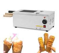 YNIYUJKL Máquina Eléctrica para Hacer Conos De Helado, Horno De Chimenea para Pasteles, Máquina para Hacer Conos De Gofre con Utensilios De Horneado para Uso Doméstico Y Come