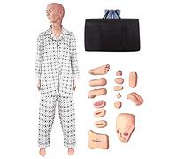 YNIYUJKL Modelo De Enseñanza De Maniquí para La Atención Profesional De Rcp Al Paciente En La Facultad De Enfermería Y Medicina. Cuidado del Paciente De Cuerpo Completo para La Educaci