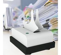 YNIYUJKL Organizador De Papel Comercial, Máquina Automática De Agitación De Papel con Un Solo Soplador De 20 W, Capacidad para 700 Hojas De Papel A4/A5/A6, para Oficina.SYJQ53082