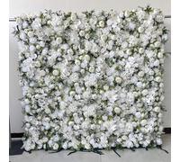 YNIYUJKL Paneles De Fondo De Pared De Flores Artificiales Extra Grandes, Eucalipto Rosa, Hechos A Mano, Románticos, Grandes, Basados En Tela, 3D, Flores Simuladas, Fond,One Color-1m*1m/3.28 * 3.28FT