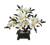 YNIYUJKL Plantas Artificiales De 28 Cm, Orquídea Yubai, Bonsái, Plantas Artificiales para Decoración del Hogar, Árbol Ornamental Artificial En Maceta, Simulación De Bon,A