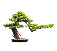 YNIYUJKL Plantas Decorativas Artificiales, Plantas De Simulación, Bonsái, Adornos De Estilo Chino, Árbol Falso para Sala De Estar, Maceta para Porche, Plantas Verdes, Ad,A
