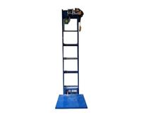 YNIYUJKL Plataforma Salvaescaleras Ascensor De Carga Pequeño Ascensor Eléctrico Doméstico, Plataforma Elevadora Monorraíl Simple Plataforma Fija Almacén Disponible