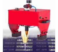YNIYUJKL Pneumatic Dot Peen Marking Machine, Metal Engraving Tool, Digital Control For Vin/Code/Chassis Number Marking, Depth Range 0.1-1Mm,TypeC