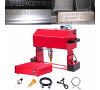 YNIYUJKL Pneumatic Dot Peen Marking Machine, Metal Engraving Tool, Digital Control For Vin/Code/Chassis Number Marking, Depth Range 0.1-1Mm,TypeX