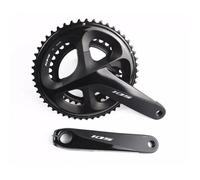 YNKJFOD Compatible con Bielas De Bicicleta De Carretera Shimano 105 R7100 R7000 5800 2x12S 2x11S 165mm-175mm 50-34T 52-36T 53-39T(BBR60 BSA,52-36T_R7000 2X11SPEED_170MM)
