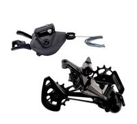 YNKJFOD Compatible con Grupo De Bicicleta De Montaña Shimano DEORE XT M8100, 1x12 Velocidades, Desviador Trasero RD-M8100 Y Palanca De Cambios SL-M8100(SL-IR RD M8100)