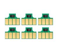 YNKJFOD Compatible con Impresora HP 761 Chip De Cartucho T7100 T7200 | 6 Pieces Chips