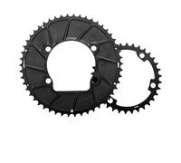 YNKJFOD Compatible con Plato De Bicicleta De Carretera Shimano 105 R7000 Y R8000 110BCD 4 Pernos 9-12S Aleación De Aluminio 7075(34-50T 110BCD 2X)
