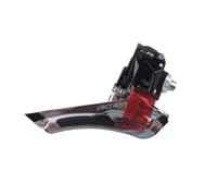 YNKJFOD Compatible con Shimano 105 R7000 2 × 11 Velocidades Bicicleta De Carretera Desviador Delantero Abrazadera Soldada De 31,8mm Y 34,9mm(Braze on)