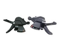 YNKJFOD Compatible con Shimano Altus SL-M315 3 × 7 3 × 8 21S 24S MTB Shifter Trigger Set Piezas De Bicicleta(M315 3X8 Speed)