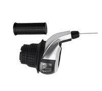 YNKJFOD Compatible con Shimano Revoshift SL-RS45, Palanca De Cambios Giratoria De 3x7/3x8 Velocidades 21/24S MTB con Empuñaduras RS35(Only Left 3S Cover)