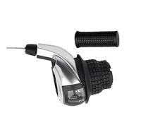 YNKJFOD Compatible con Shimano Revoshift SL-RS45, Palanca De Cambios Giratoria De 3x7/3x8 Velocidades 21/24S MTB con Empuñaduras RS35(Only Right 7S Cover)