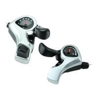 YNKJFOD Compatible con Shimano Tourney TX50 SL-TX50, Juego De Palanca De Cambios De Velocidad 3x6/3x7, Interruptor De Gatillo Izquierdo Y Derecho For Bicicleta MTB(18s(Left and Right))