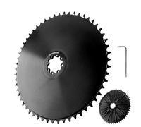 YNKJFOD Compatible con SRAM Compatible con Plato AXS De 8 Tornillos 40-58T Perfil De Dientes Estrecho-Ancho(54T)