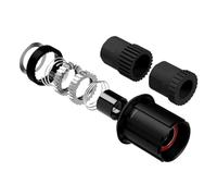 YNKJFOD Compatible For DT Swiss 370, Kit De Actualización De Trinquete LN 18/36/54T 11 Velocidades HG Freehub Body Conversión De Reemplazo De 3 Trinquetes con Herramientas(LN-HGL-36T-2T)