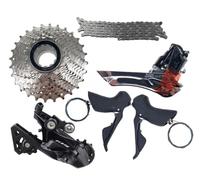 YNKJFOD Grupo Shimano 105 R7000, Transmisión De Bicicleta De Carretera De 2x11 Velocidades, Casete 12-25T/11-34T, Palanca De Cambios ST-R7000, Desviador Trasero Y Desviador Delantero(R7000 11-30T GS)