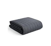 YnM Exclusive 15lbs Weighted Blanket Smallest Compartments with Glass Beads Bed Blanket for One Person of 140lbs Ideal for Twin or Full Bed 48x72 Inch