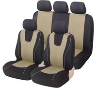 YNNBJX Coche Fundas Asientos para Dacia Duster 2010-2025, Tela Delanteros y Traseros Juegos De Cubreasientos Protección Protectores Accesorios,C