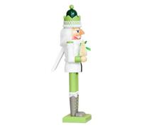 Ynnhik Christmas Nutcracker 15 Inch - Handcraft Wooden Collectible Doll