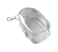 Ynnhik Clear Zipper Pouch - Mini Clear Bag, and Tote, Portable Storage Bag | Dustproof Organizer with Zipper Closure for Games, Travel, Headphones, Chargers, Concerts, Women’s Accessories