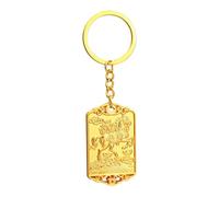 Ynnhik Llavero De Aleación - Colgante Del Festival Año Caballo Dije Del Zodíaco De 6 Cm, De De Metal, Recuerdo De La Celebración Lunar | Regalo Tradicional Festival De Primavera Para