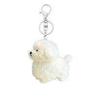 Ynnhik Llavero De Peluche | Decoración Recuerdo Relleno | Figura de Cachorro en Llavero Colgante de Peluche,Para Mujeres Niñas Estudiantes Viaje Desplazamiento Bolso de Hombro Mochila