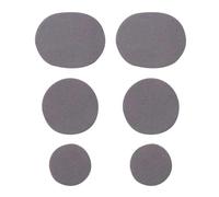 Ynnhik Parches de zapatos para agujeros | Parches de reparación en forma de círculo autoadhesivos - Forro interior para zapatillas, cojines traseros para tela, zapatos de cuero y tacones altos.