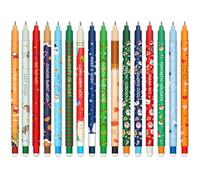 YNOUYRS Set of erasable gel pens - Bolígrafo de gel borrable, ball on the end to remove temperature sensitive, tip diameter 0.7 mm