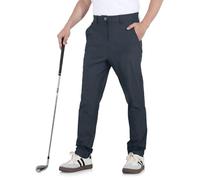 Ynport Crefreak Pantalones de Golf Clásicos para Hombres, Pantalones de Vestir para Exterior con Cintura de Silicona Antideslizante y Bolsillos para Máxima Comodidad en el Campo