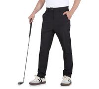 Ynport Crefreak Pantalones de Golf Clásicos para Hombres, Pantalones de Vestir para Exterior con Cintura de Silicona Antideslizante y Bolsillos para Máxima Comodidad en el Campo