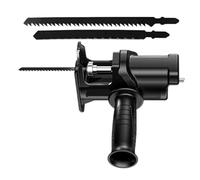 YNPQTDS Adaptador de sierra oscilante eléctrico - Sierra de péndulo manual pieza de trabajo - Herramienta eléctrica multifuncional Accesorios para cortar chapas metálicas, cartón y tubos de PVC