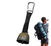 YNPQTDS Campanas de Oso para Senderismo, Dispositivo de Advertencia metálico, Campanas de Oso para Defensa Propia, para Camping, Escalada, Caza, Actividades al Aire Libre, Hombres, Mujeres y