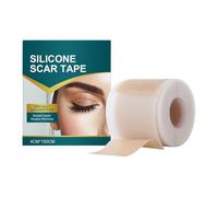 YNPQTDS Cinta de Silicona para Cicatrices | Hojas de Silicona Impermeables para Cicatrices | Tiras Transpirables Invisibles 4x150 cm para Pie Mano Postparto Herida Reducción Mamaria