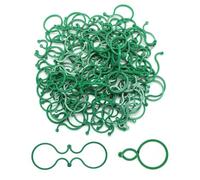 YNPQTDS Clips de jardín de soporte para plantas, clips de vid de tomate, suministros de reparación de vid para interiores y exteriores, para pepinos, tomates, verduras, orquídeas