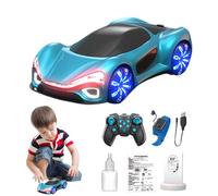 YNPQTDS - Coche teledirigido a mano, 2,4 GHz con batería recargable que permite una rotación de 360 ° y un juego de Drift, con luces y controles por gestos | para niños y niñas de 4 a 15 años